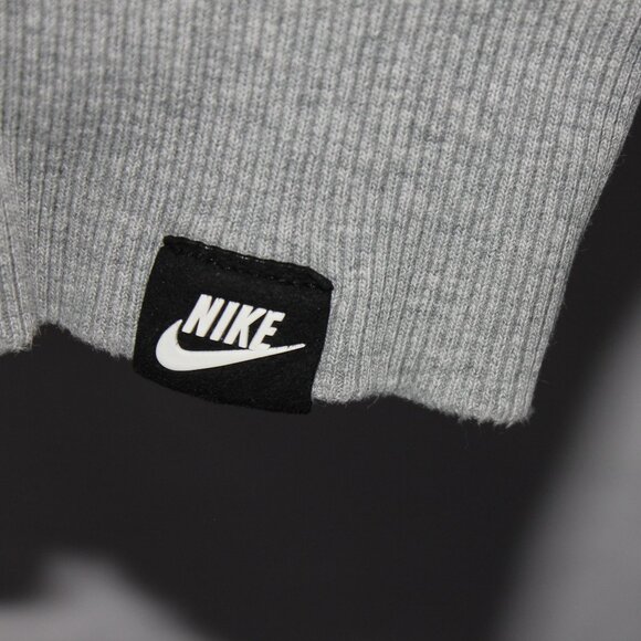 Vintage 90s Y2K Nike Swoosh Spellout Gray Crewneck Sweatshirt Men's X-Large - Picture 4 of 12